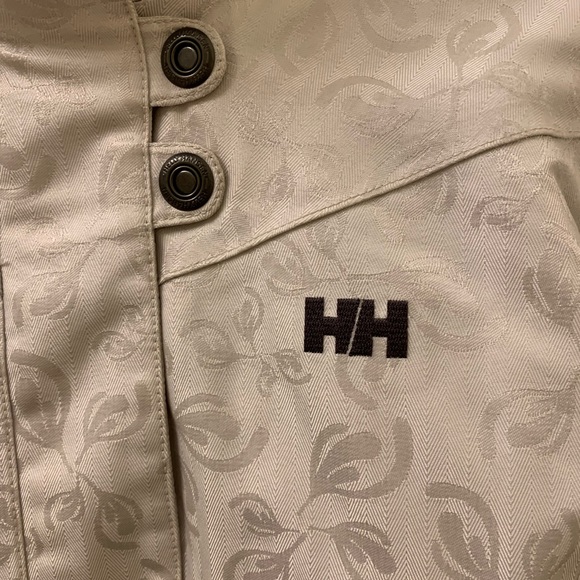 **HELLY HANSEN** White Winter Jacket Sz: L - Picture 2 of 6